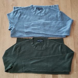 J Crew Mercantile cotton sweaters size medium